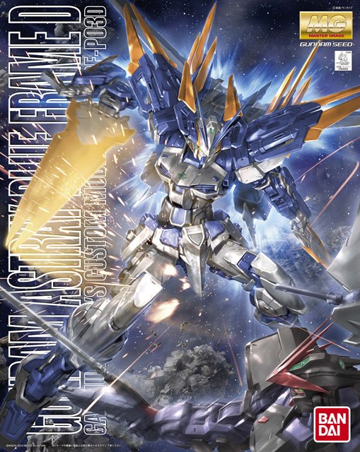 MG 1/100 MBF-P03D Gundam Astray Blue Frame D - Click Image to Close