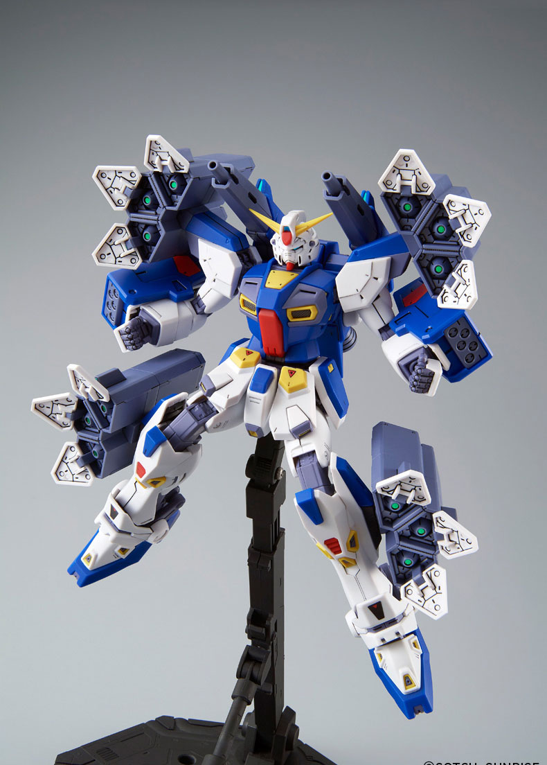 MG 1/100 Mission Pack B Type & K Type for Gundam F90 - Click Image to Close