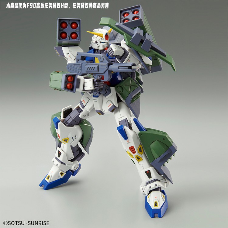 MG 1/100 Mission Pack H Type for Gundam F90 - Click Image to Close