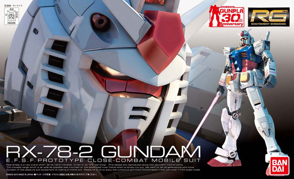 RG 1/144 RX-78-2 Gundam - Click Image to Close