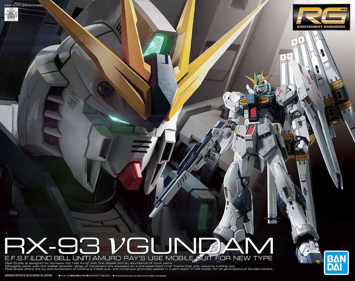 RG 1/144 RX-93 Nu Gundam - Click Image to Close
