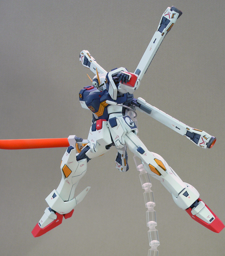 1/100 XM-X1/X2 Cross Bone Gundam Conversion Set for Bandai MG - Click Image to Close