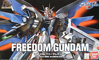 HG 1/144 ZGMF-X10A Freedom Gundam - Click Image to Close