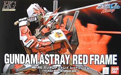 HG 1/144 MBF-P02 Gundam Astray Red Frame - Click Image to Close