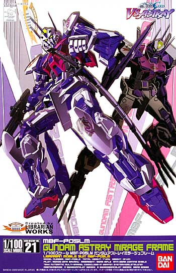 HG 1/100 MBF-P05LM Gundam Astray Mirage Frame - Click Image to Close