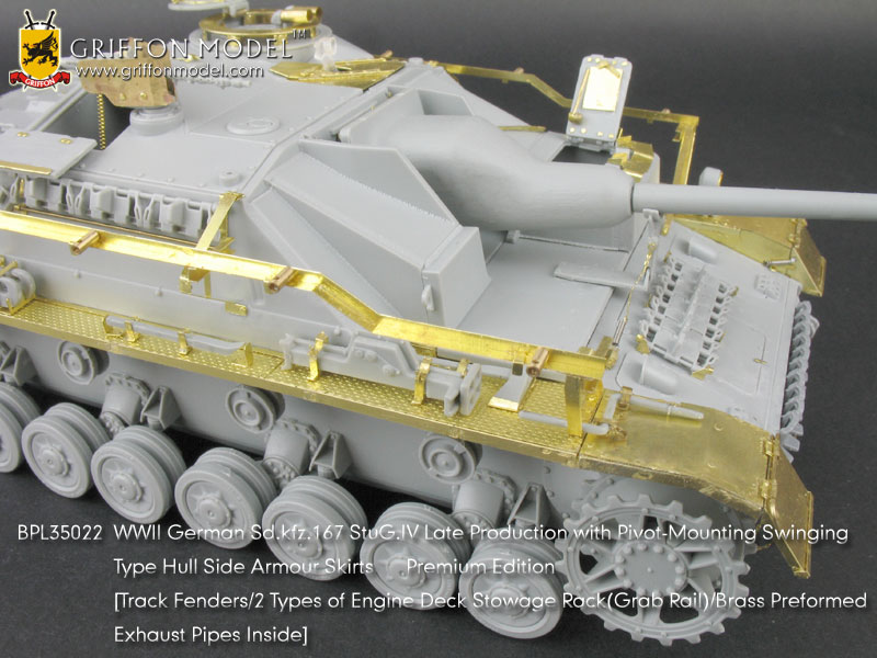 1/35 StuG.IV Late Production w/Armour Skirts Premium Edition - Click Image to Close