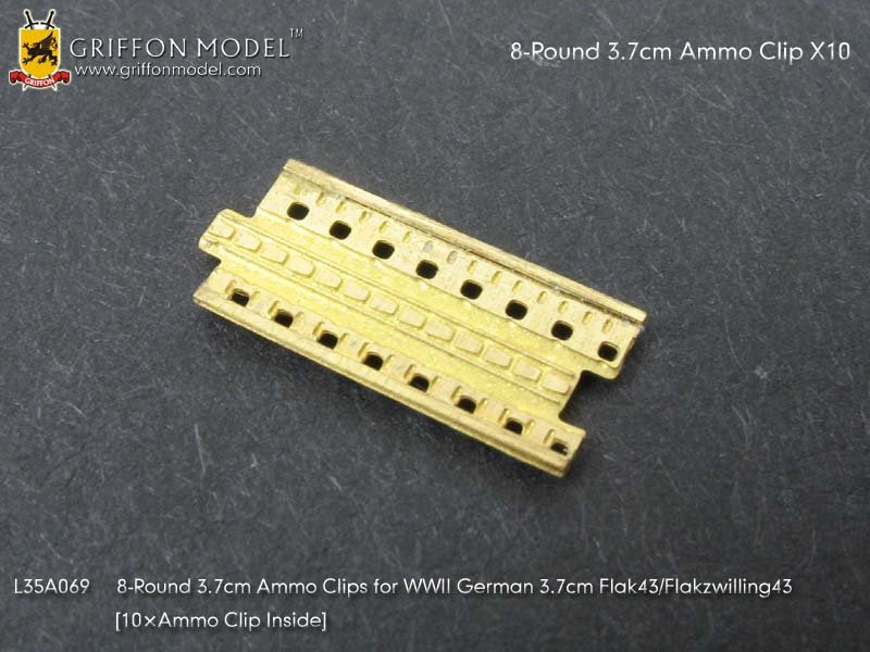 1/35 8-Round 3.7cm Ammo Clips - Click Image to Close