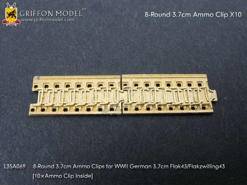 1/35 8-Round 3.7cm Ammo Clips - Click Image to Close