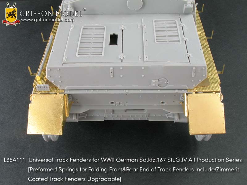 1/35 Universal Track Fenders for Sd.kfz.167 StuG.IV Series - Click Image to Close