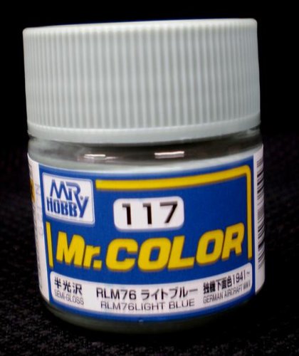 Semi-Gloss RLM76 Light Blue - Click Image to Close
