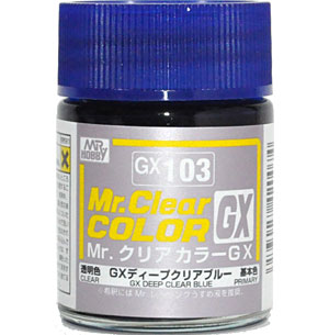 GX Deep Clear Blue - Click Image to Close