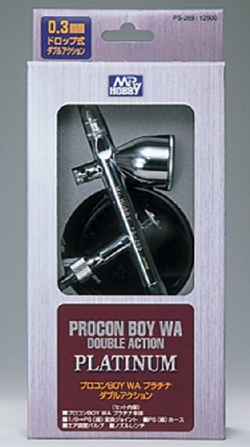 Procon Boy WA Double Action Platinum (Nozzle: 0.3mm) - Click Image to Close