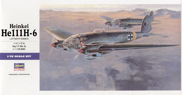 1/72 Heinkel He111H-6 "Luftwaffe Bomber" - Click Image to Close