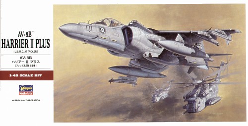1/48 AV-8B Harrier II Plus "USMC Attacker" - Click Image to Close
