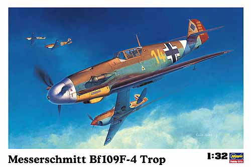 1/32 Messerschmitt Bf109F-4 Trop - Click Image to Close