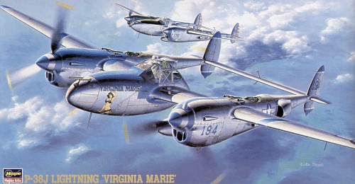 1/48 P-38J Lightning "Virginia Marie" - Click Image to Close