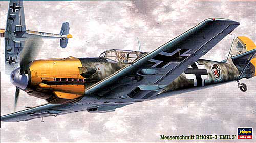 1/48 Messerschmitt Bf109E-3 "Emil 3" - Click Image to Close