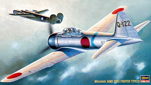 1/48 Mitsubishi A6M3 Zero Fighter Type 32 - Click Image to Close