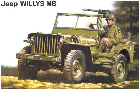 1/24 Jeep Willys MB - Click Image to Close