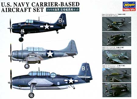 1/350 US Navy Carrier-Based Aircraft Set - Click Image to Close