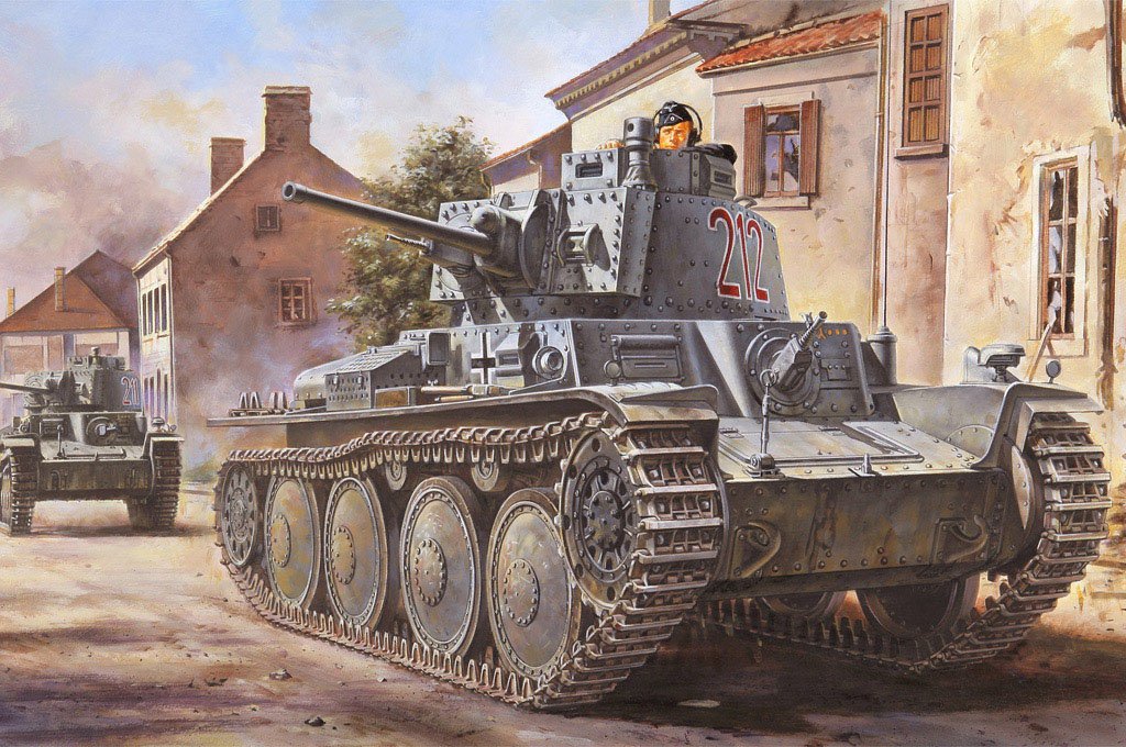 1/35 Pz.Kpfw.38(t)/Pz.BfWg.38(t) Ausf. B - Click Image to Close