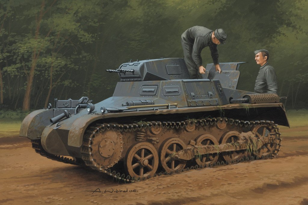 1/35 German Pz.Kpfw.I Ausf.A Sd.Kfz.101 Early/Late Version - Click Image to Close
