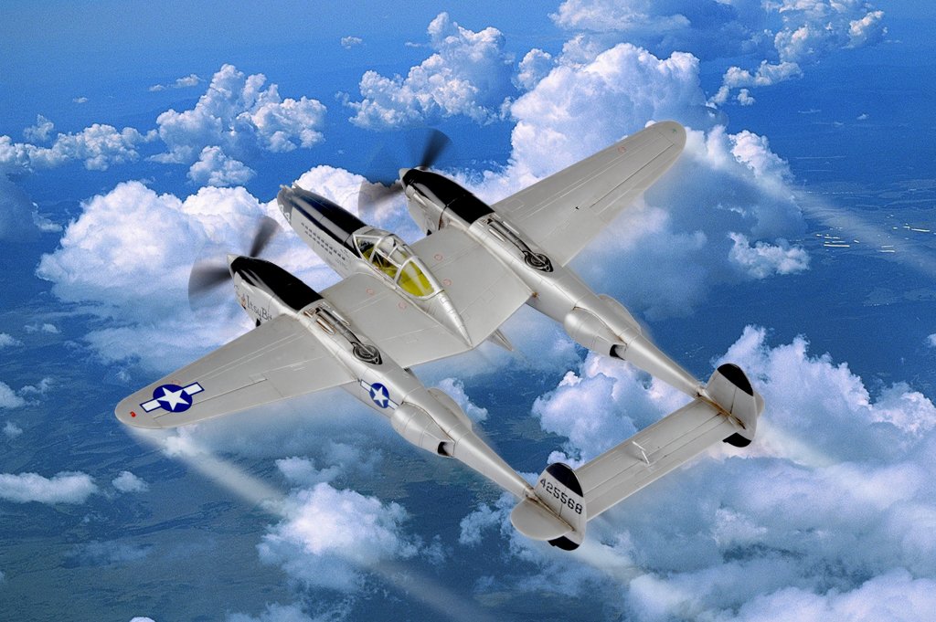 1/72 P-38L-5-L0 Lightning - Click Image to Close