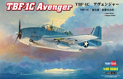 1/48 TBF-1C Avenger - Click Image to Close