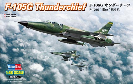 1/48 F-105G Thunderchief - Click Image to Close
