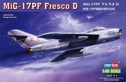 1/48 MiG-17PF Fresco-D - Click Image to Close