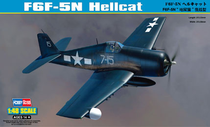 1/48 F6F-5N Hellcat - Click Image to Close