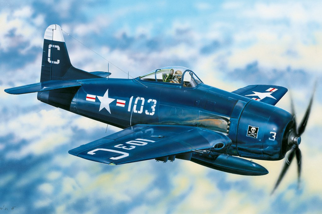 1/48 F8F-2 Bearcat - Click Image to Close