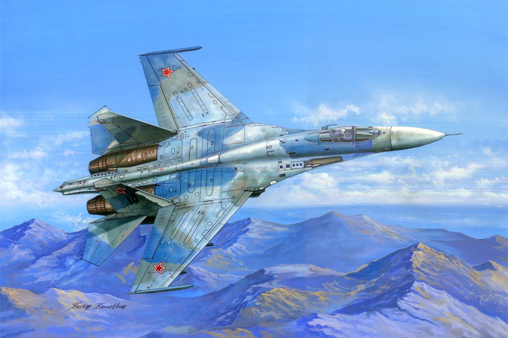 1/48 Su-27 Flanker-B - Click Image to Close