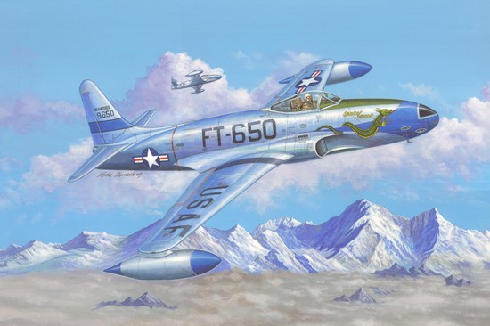 1/48 F-80C Shooting Star Fighter - Click Image to Close