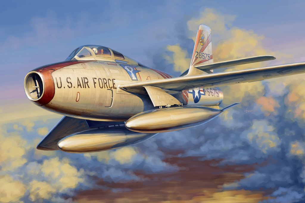 1/48 F-84F Thunderstreak - Click Image to Close
