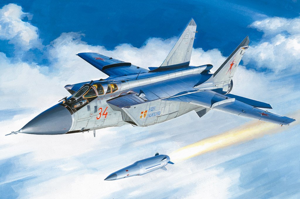 1/48 MiG-31BM Foxhound w/KH-47M2 - Click Image to Close