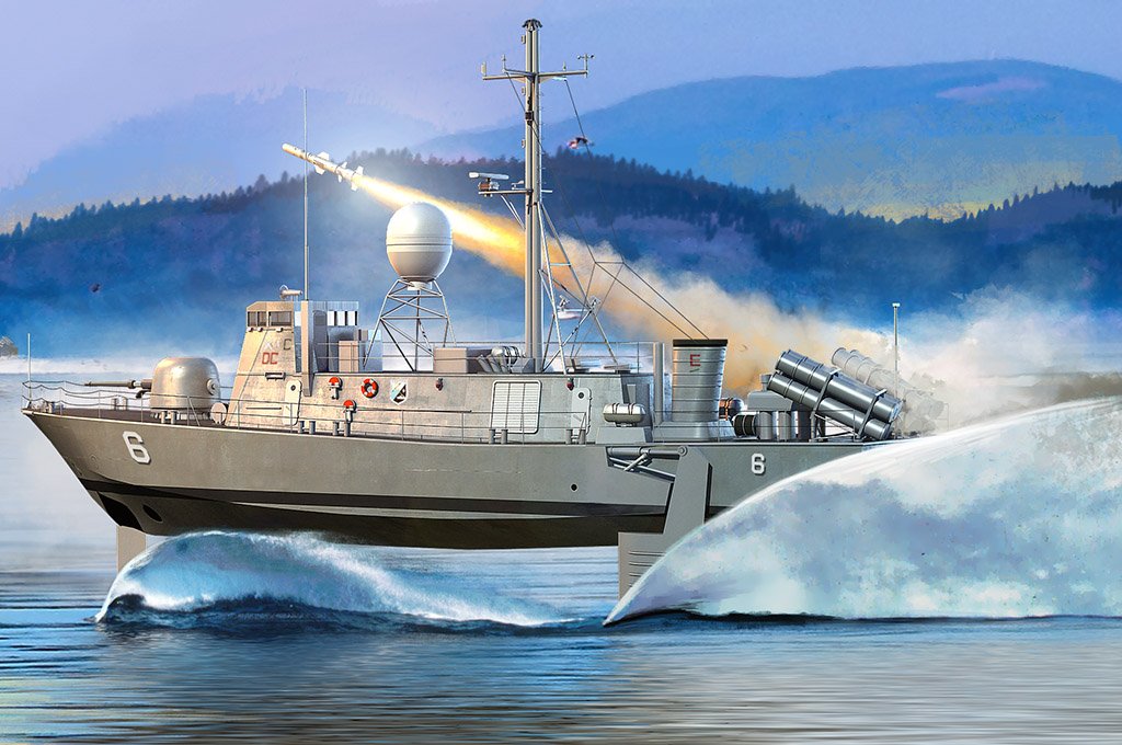 1/200 USS PHM of Pegasus Class - Click Image to Close
