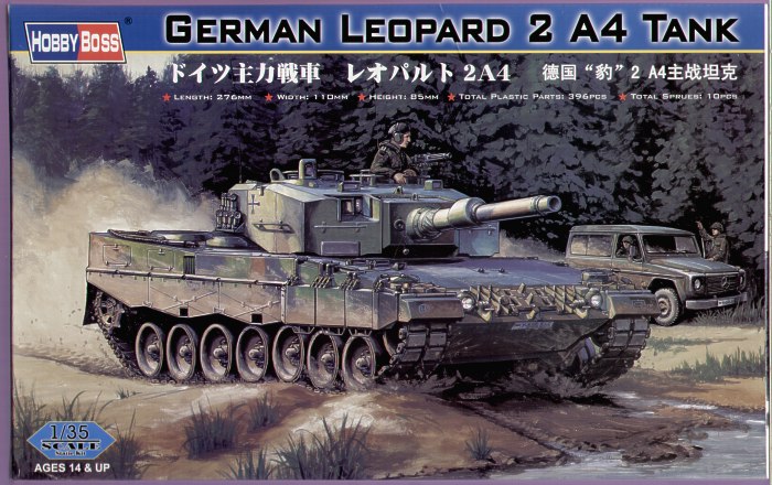 1/35 German Leopard 2 A4 - Click Image to Close
