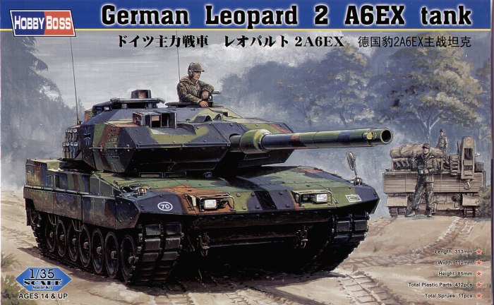 1/35 German Leopard 2 A6EX - Click Image to Close