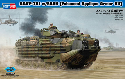 1/35 AAVP-7A1 w/EAAK (Enhanced Applique Armor Kit) - Click Image to Close