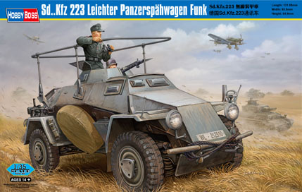 1/35 Sd.Kfz 223 Leichter Panzerspahwagen Funk - Click Image to Close