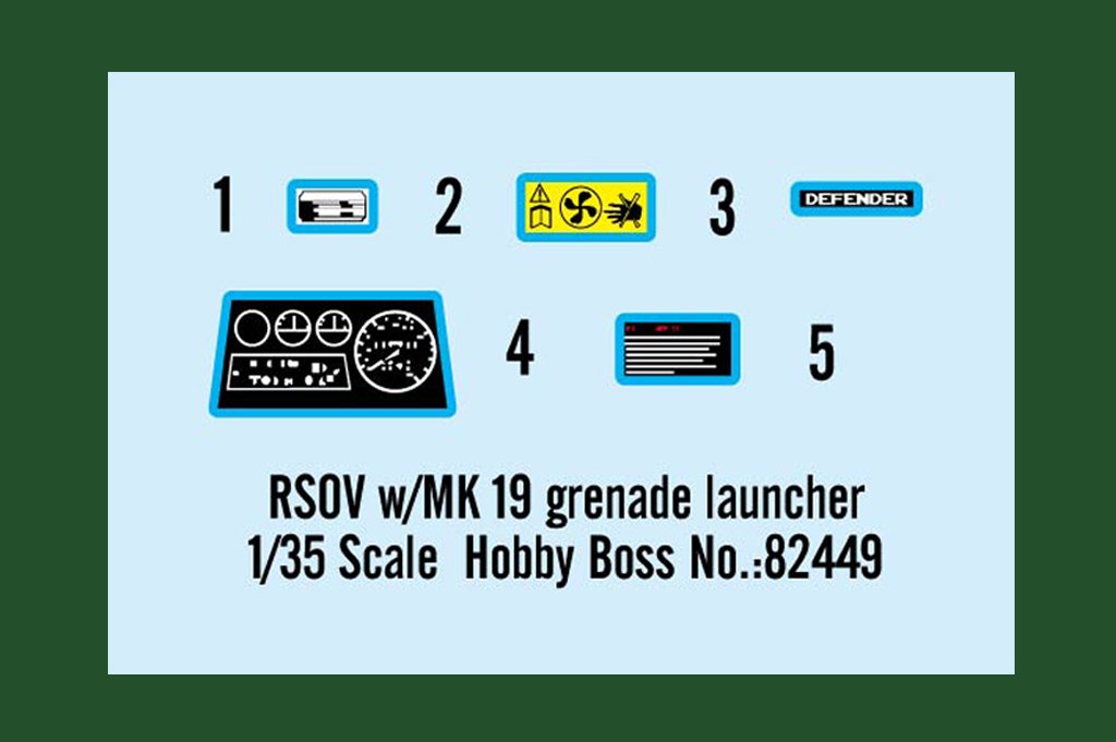 1/35 RSOV w/ MK.19 Grenade Launcher - Click Image to Close