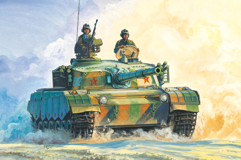 1/35 Chinese ZTZ-96 MBT - Click Image to Close