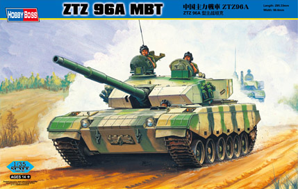 1/35 Chinese ZTZ-96A MBT - Click Image to Close