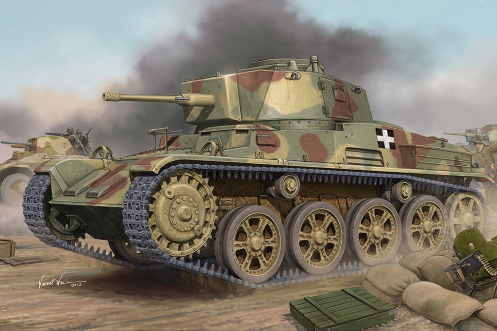 1/35 Hungarian Light Tank 43M Toldi III (C40) - Click Image to Close