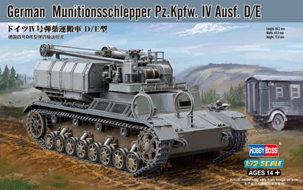 1/72 German Munitionsschlepper Pz.Kpfw.IV Ausf.D/E - Click Image to Close