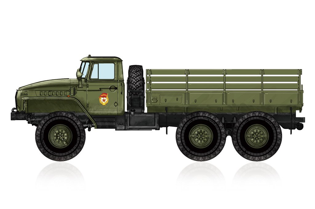 1/72 Russian Ural-4320 Truck - Click Image to Close