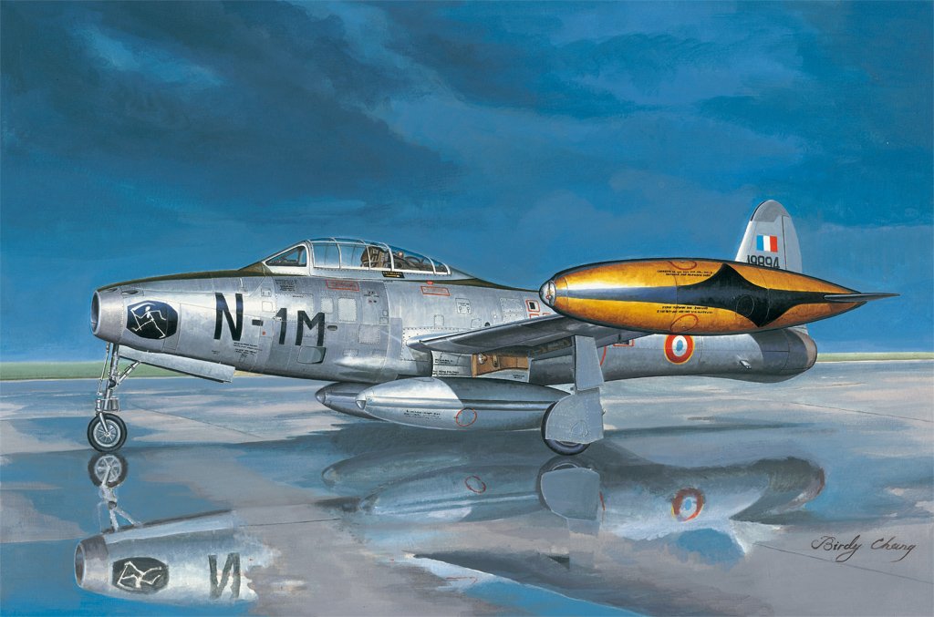 1/32 F-84G Thunderjet - Click Image to Close
