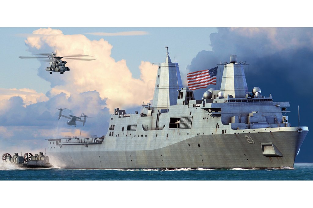 1/700 USS New York LPD-21, San Antonio Class - Click Image to Close