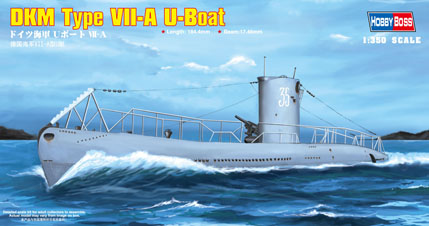 1/350 German Type VII-A U-Boat - Click Image to Close